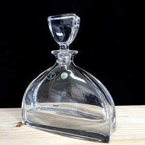 COPY - Whiskey Decanter, Crystal Glass Vodka Carafe 22oz /650ml Bohemia Crystal…